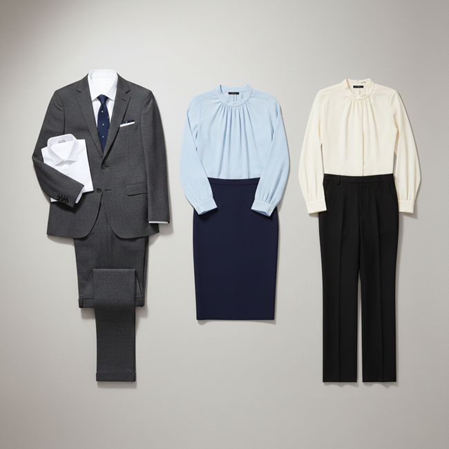 Reception Staff Suits