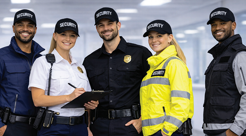 Security Staff Uniform Collection
